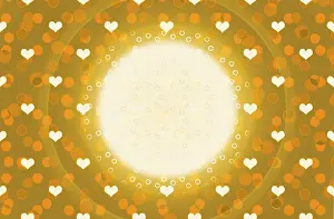 Symbolic Heart Shape Image Imprime: Creative abstract heart pattern background texture