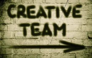 Professional Collaboration Imprime: Creative Team Concept