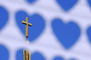 Christian Faith Symbols Imprime: Cross