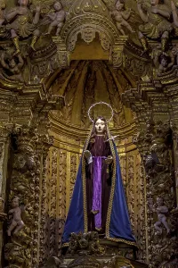 Minas Gerais Sacred Building Imprime: The crying saint