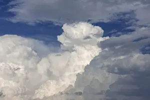 Cloudy Atmosphere Imprime: Cumulus clouds