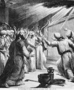 Sacred Religious Texts Imprime: At the dedication of the temple