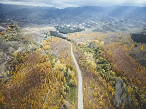 Mountain Chain Panoramic Image Imprime: Default