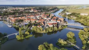 View From Above Havelberg Imprime: Default