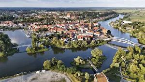 View From Above Havelberg Imprime: Default