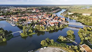 View From Above Havelberg Imprime: Default