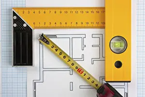 Graph Paper Tools Imprime: Development drawings and tools on graph paper