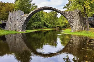 Rakotz Bridge Germany Imprime: The Devil's Bridge on the Rakots River