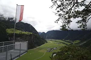 Panoramic View Of Alps Imprime: Devil's pulpit, view, viewing platform
