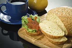 European Breads Imprime: Different kinds of bread on a studio background