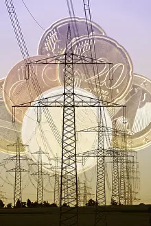 Southern Germany Energy Imprime: Digital Composing, power lines