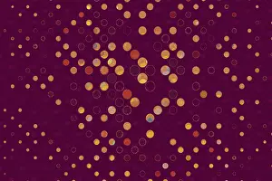 Flat Dot Pattern Imprime: Dots pattern texture background