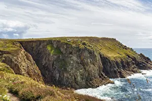 Steep Cliff Landscape Imprime: Dramatic cliffs, coastline, cliffs