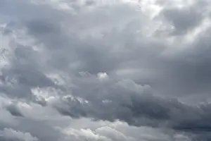 Dramatic Cloud Formation Imprime: Dramatic cloud formation, filling the format