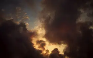 Dramatic Clouds France Imprime: Dramatic clouds, Cotes-d'Armor