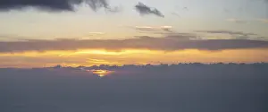 Sunset Photography Imprime: Dramatic clouds, sunset