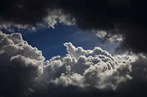 Cloud Formations Imprime: Dramatic cloudscape with (cumulus) clouds