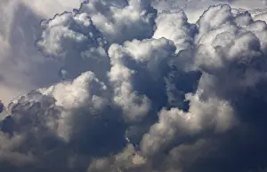 Cloud Formation Images Imprime: Dramatic cloudscape with (cumulus) clouds