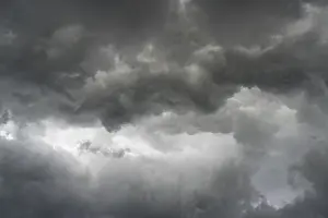 Stormy Atmosphere Germany Imprime: Dramatic storm clouds during a thunderstorm