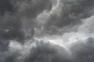 Stormy Atmosphere Germany Imprime: Dramatic storm clouds during a thunderstorm