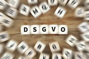Stuttgart Germany Image Imprime: DSGVO Basic Data Protection Regulation