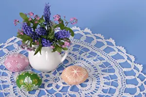 Floral Bouquet Imprime: Easter setting