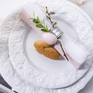Easter Table Setting Imprime: Easter table