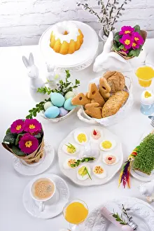 Easter Table Setting Imprime: Easter table