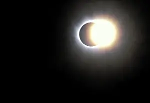 Outer Space Images Imprime: Eclipse of the sun