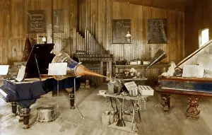 Thomas Edison Laboratory Imprime: Edisons experimental development facility for the phonograph