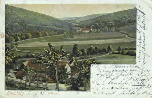 Exact Date Unknown Historical Image Imprime: Eisenberg in Thuringia, Thuringia