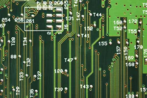 Digital Background Imprime: Electronic detail close up as a background