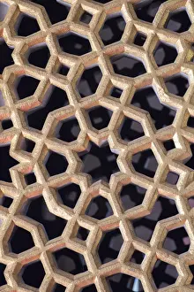 Deserted Ottoman Architecture Imprime: Example of applied Ottoman art patterns