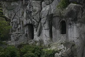 Sandstone Rock Formation Imprime: Externsteine