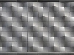 Textured Background Design Imprime: Facade structure with light and shadow