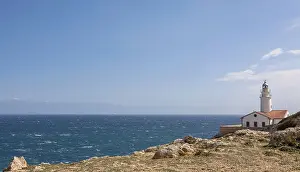 Far De Capdepera Lighthouse Imprime: Far de Capdepera lighthouse, cliffs