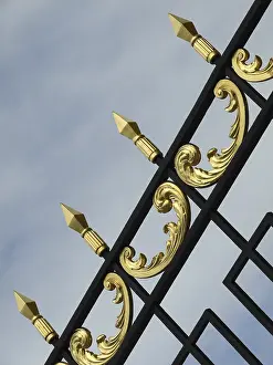 Wrought Iron Fence Imprime: Fence