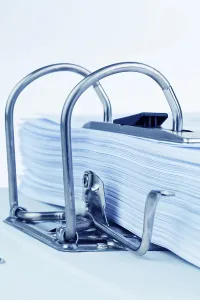 Austria Document Storage Imprime: A file folder with documents and papers