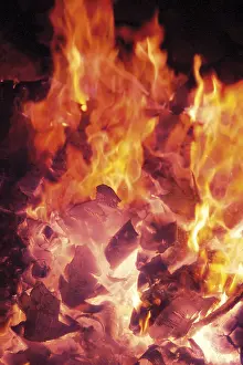 Open Fire Pit Imprime: Fire