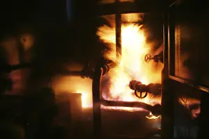 Industrial Plant Imprime: Fire and flames