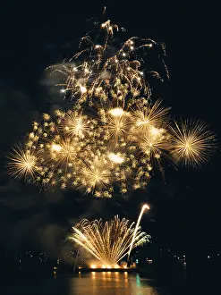 Plymouth Fireworks Display Imprime: Fireworks Display, British Firework Championships