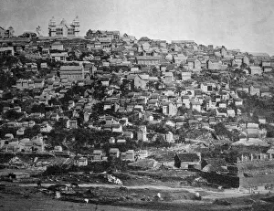 African Cityscape Photography Imprime: One of the first autotypes of Tananarive