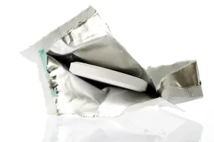 Pharmacy Products Imprime: Fizzy tablet, opened packaging
