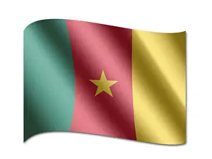 Impresiones de La bandera de Camerún, un símbolo de identidad y orgullo nacional Camerún Imprime: Bandera de Camerún
