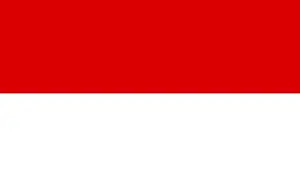 Monaco Flag Imprime: Flag of Monaco