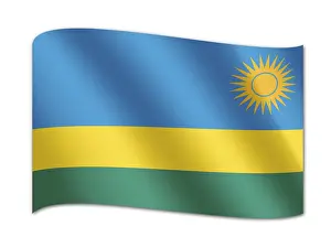 Impresiones de Bandera de Ruanda Ruanda Imprime: Bandera de Ruanda