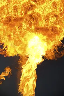 Red Flame Imprime: Flames