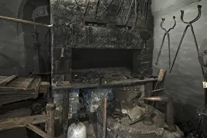 Bavaria Museum Imprime: Former forge with forging tools