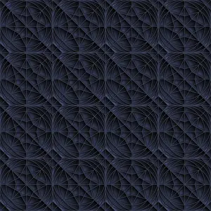 Mosaic Art Concept Imprime: Geometric star pattern, vector background