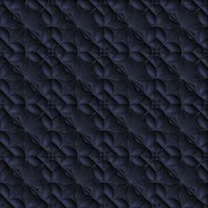 Mosaic Art Concept Imprime: Geometric star pattern, vector background